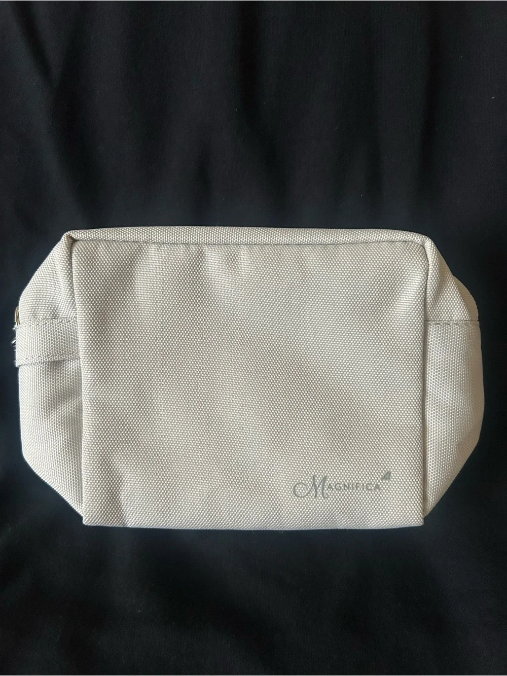 BVLGARY Silver-Tone Zipper Pull accessories bag